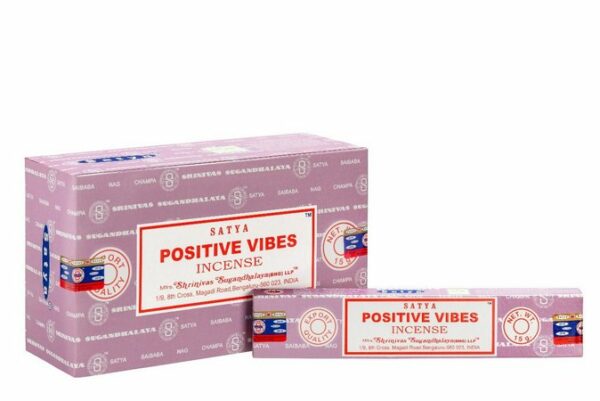 Encens Satya Positives Vibes 12 boites