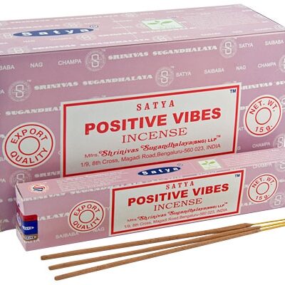 encens satya positive vibes 12 boites