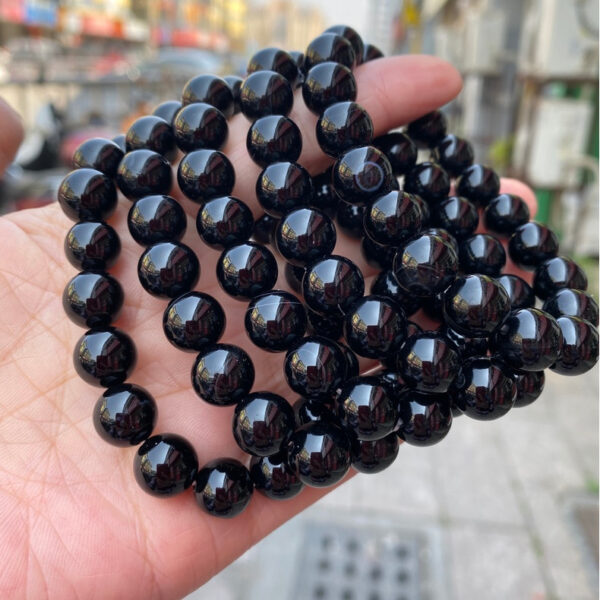 Bracelet Agate Noire